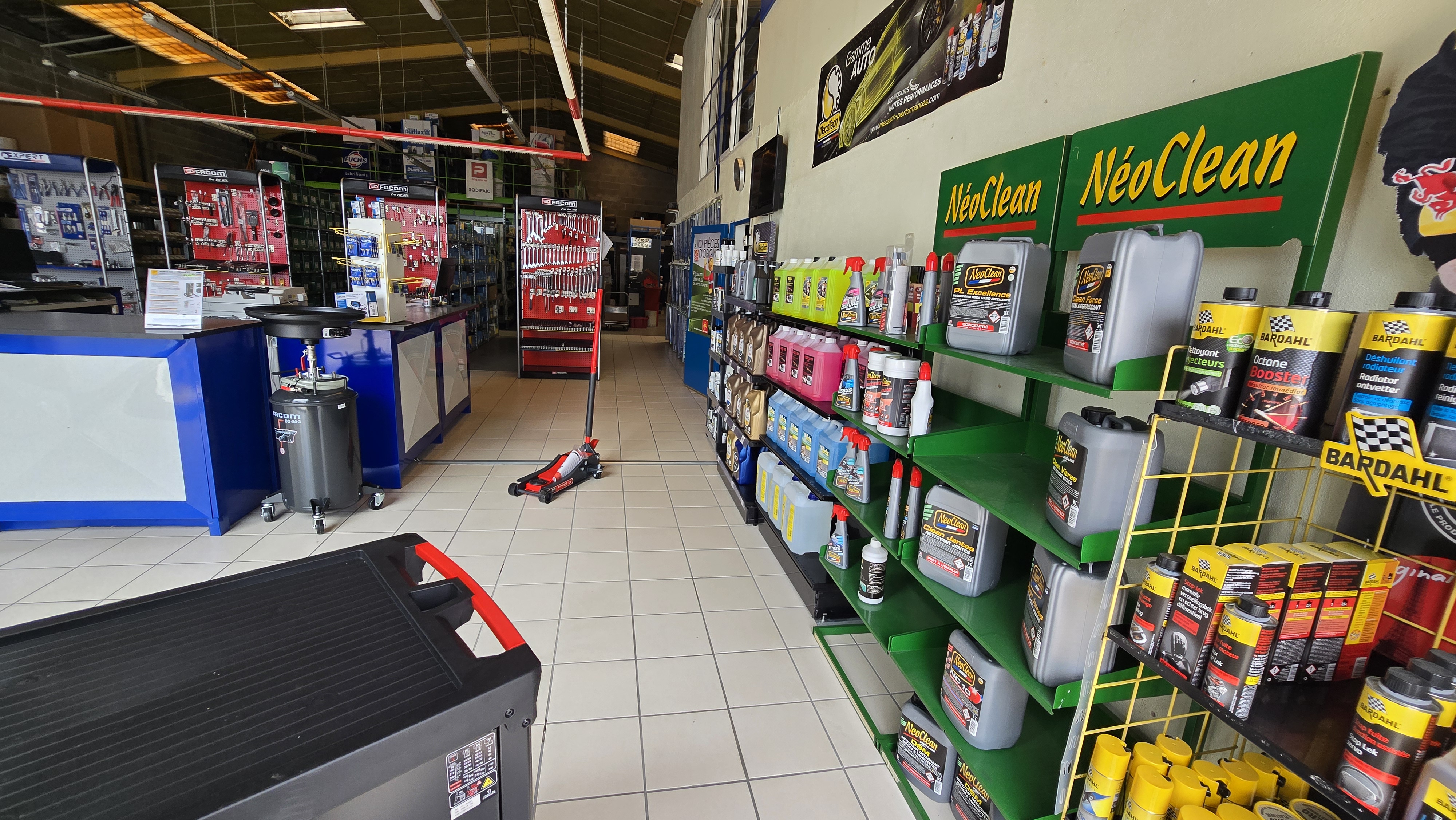Comptoir d'accueil